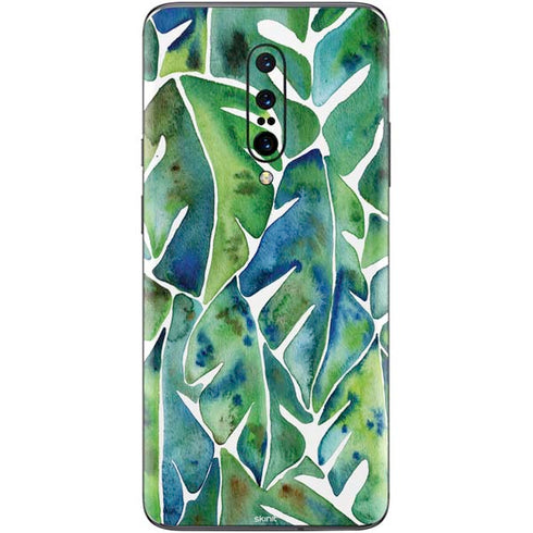 Cat Coq Tropical Leaves OnePlus 7 Pro Skin
