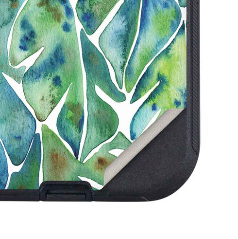 Tropical Leaves by Cat Coq Otterbox Defender iPhone Skin