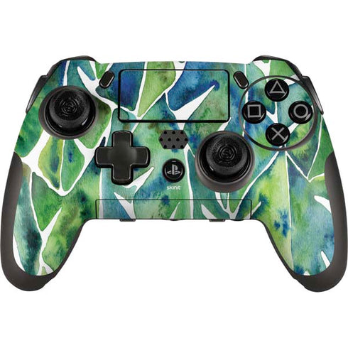 Cat Coq Tropical Leaves PlayStation Scuf Vantage 2 Controller Skin