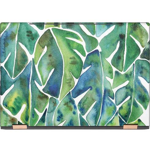 Tropical Leaves by Cat Coq HP Spectre Skin