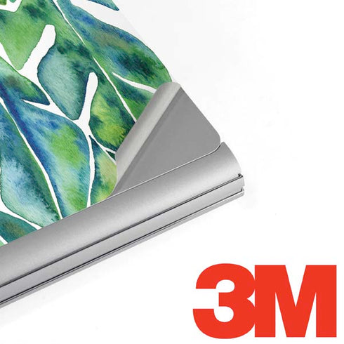 Cat Coq Tropical Leaves Surface Book 2 15in Skin