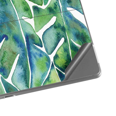 Cat Coq Tropical Leaves Surface Pro 8 Skin