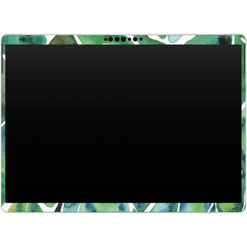 Cat Coq Tropical Leaves Surface Pro 9 Skin