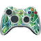 Cat Coq Tropical Leaves Xbox 360 Wireless Controller Skin