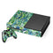Cat Coq Tropical Leaves Xbox One Console and Controller Bundle Skin