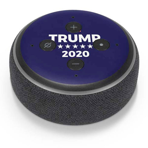 Trump 2020 Blue Amazon Echo Dot Skin