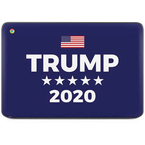 Trump 2020 Blue HP Chromebook Skin