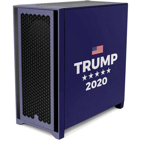 Trump 2020 Blue Corsair 4000D Tempered Glass Mid-Tower ATX Case Skin