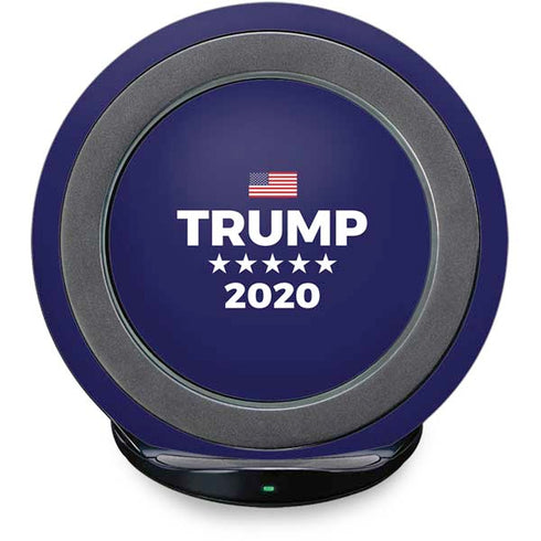 Trump 2020 Blue Fast Charge Wireless Charging Stand Skin