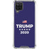 Trump 2020 Blue Galaxy A12 Clear Case