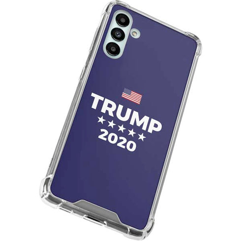 Trump 2020 Blue Galaxy A13 5G Clear Case