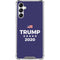 Trump 2020 Blue Galaxy A14 5G Clear Case