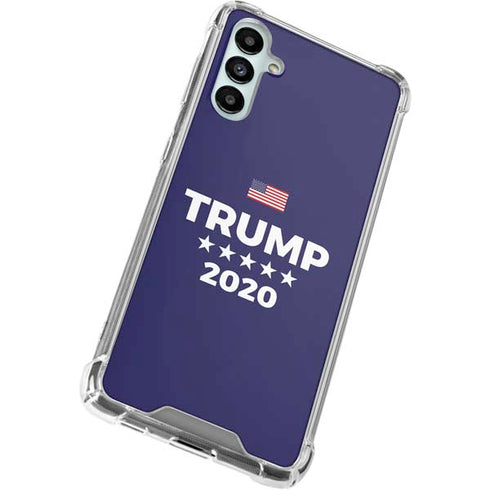 Trump 2020 Blue Galaxy A14 5G Clear Case