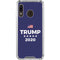 Trump 2020 Blue Galaxy A30 Clear Case