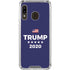 Trump 2020 Blue Galaxy A30 Clear Case