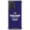Trump 2020 Blue Galaxy A52 5G Clear Case