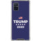 Trump 2020 Blue Galaxy A71 5G Clear Case