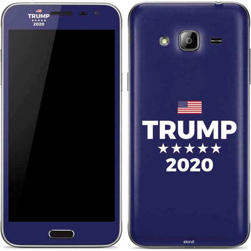 Trump 2020 Blue Galaxy J3 Skin
