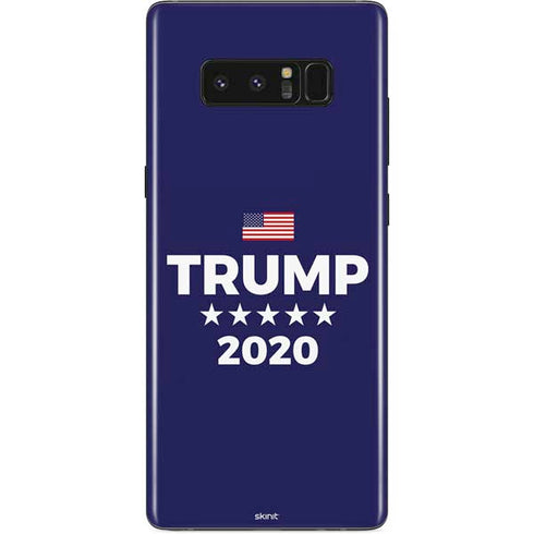 Trump 2020 Blue Galaxy Note 8 Skin