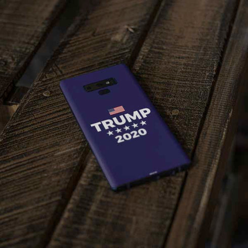 Trump 2020 Blue Galaxy Note 9 Skin