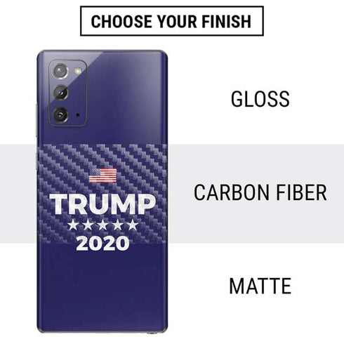 Trump 2020 Blue Galaxy Note20 5G Skin
