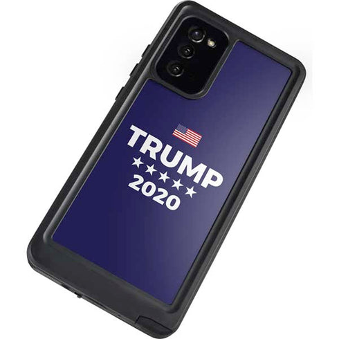 Trump 2020 Blue Galaxy Note20 5G Waterproof Case