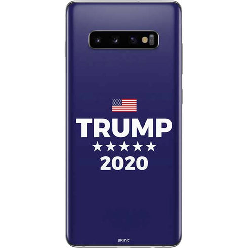 Trump 2020 Blue Galaxy S10 Plus Skin