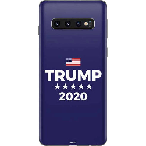 Trump 2020 Blue Galaxy S10 Skin