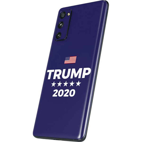 Trump 2020 Blue Galaxy S20 Fan Edition Skin