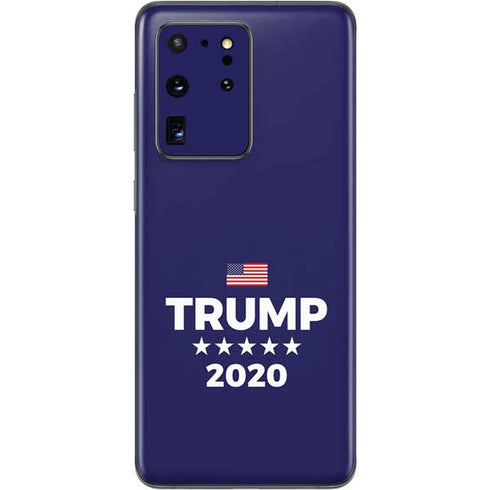 Trump 2020 Blue Galaxy S20 Ultra 5G Skin