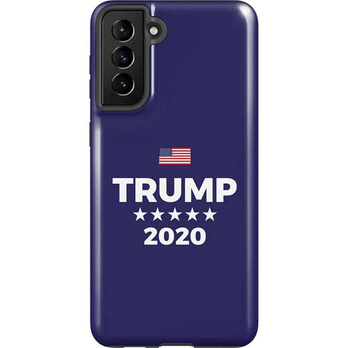 Trump 2020 Blue Galaxy S21 Plus 5G Pro Case