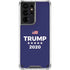 Trump 2020 Blue Galaxy S21 Ultra 5G Clear Case