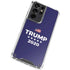 Trump 2020 Blue Galaxy S21 Ultra 5G Clear Case