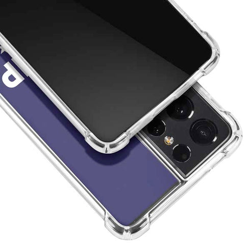 Trump 2020 Blue Galaxy S21 Ultra 5G Clear Case