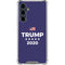Trump 2020 Blue Galaxy S23 FE Clear Case