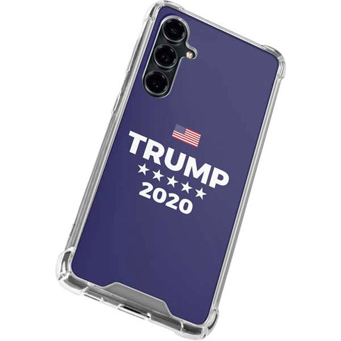 Trump 2020 Blue Galaxy S23 FE Clear Case