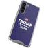 Trump 2020 Blue Galaxy S23 Plus Clear Case