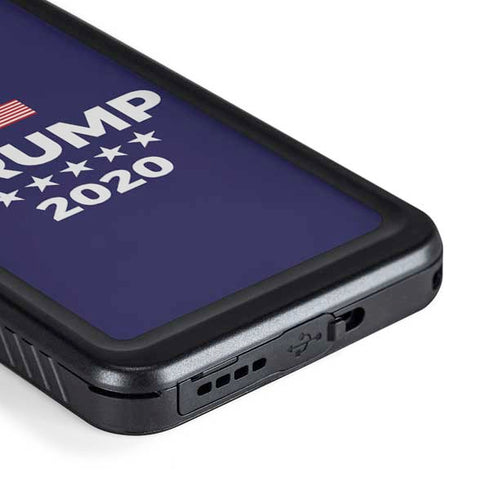 Trump 2020 Blue Galaxy S23 Plus Waterproof Case
