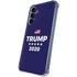 Trump 2020 Blue Galaxy S24 Clear Case