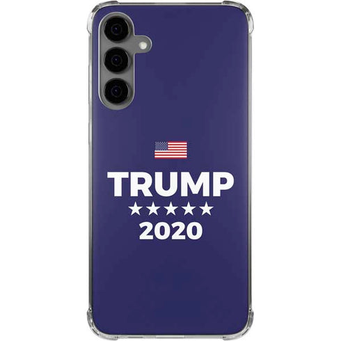 Trump 2020 Blue Galaxy S24 Plus Clear Case