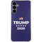 Trump 2020 Blue Galaxy S24 Plus Clear Case