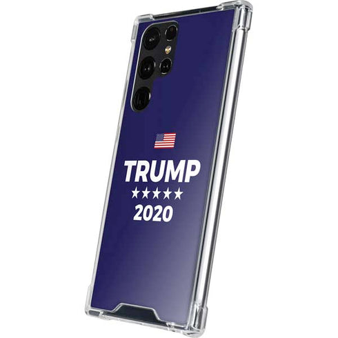 Trump 2020 Blue Galaxy S24 Ultra Clear Case
