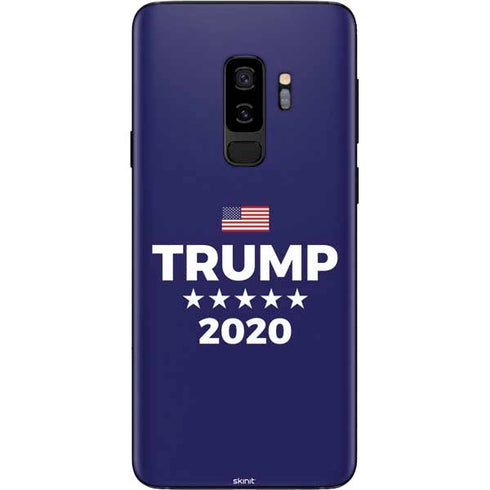 Trump 2020 Blue Galaxy S9 Plus Skin