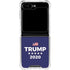 Trump 2020 Blue Galaxy Z Flip5 5G Clear Case