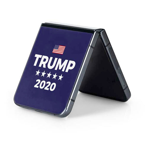 Trump 2020 Blue Galaxy Z Flip5 5G Skin