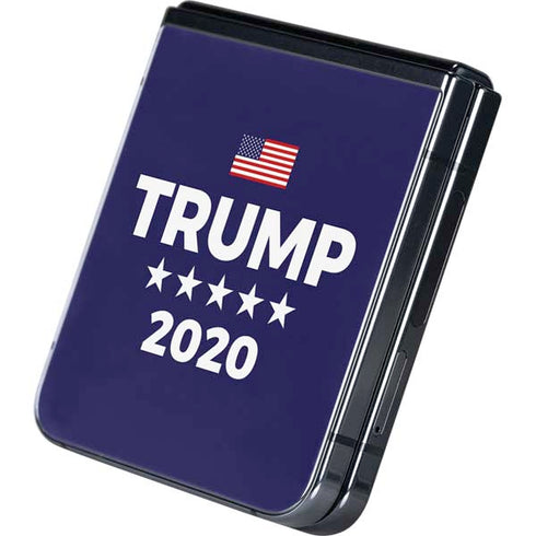 Trump 2020 Blue Galaxy Z Flip5 5G Skin