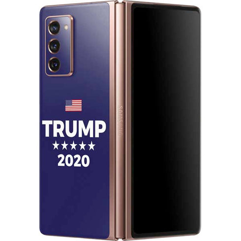 Trump 2020 Blue Galaxy Z Fold2 5G Skin