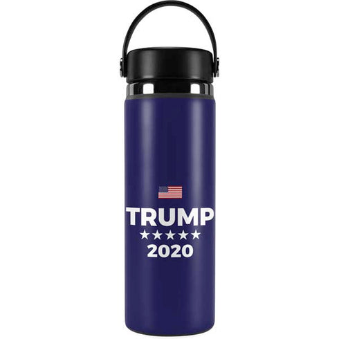Trump 2020 Blue Hydro Flask 20oz Wide Mouth Skin