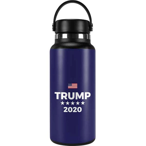 Trump 2020 Blue Hydro Flask 32oz Wide Mouth Skin