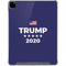 Trump 2020 Blue iPad Pro 12.9in (2020) Clear Case